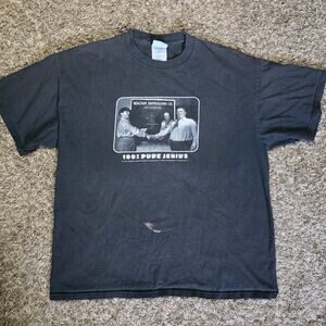 Three Stooges 2003 Vtg Men’s Shirt C3 Entertainment XL M&O Knits